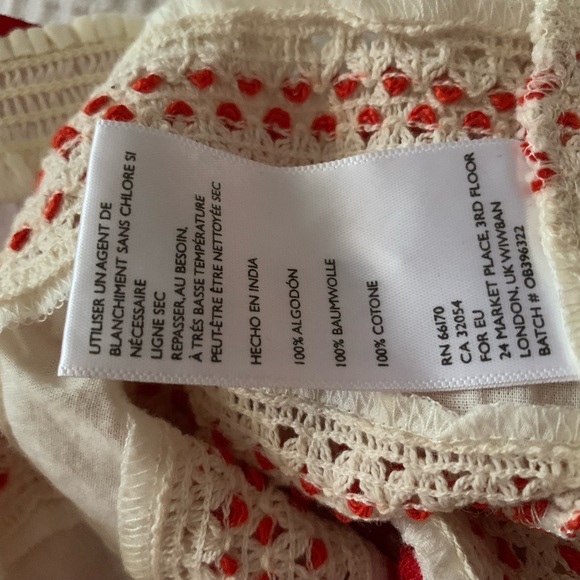 Embroidered Cotton Tank Top - Picture 5 of 7